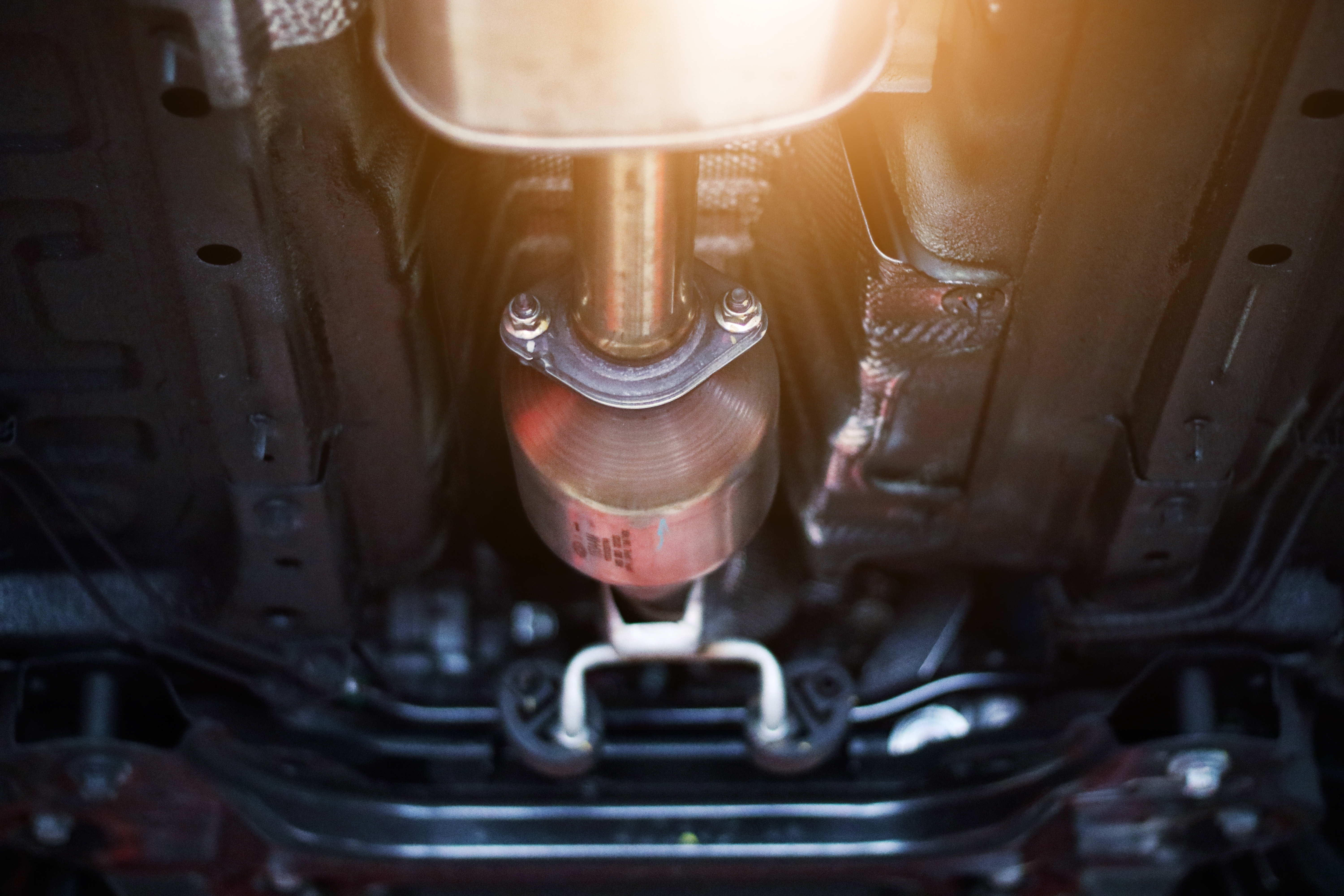 Catalytic converter installed incorrectly