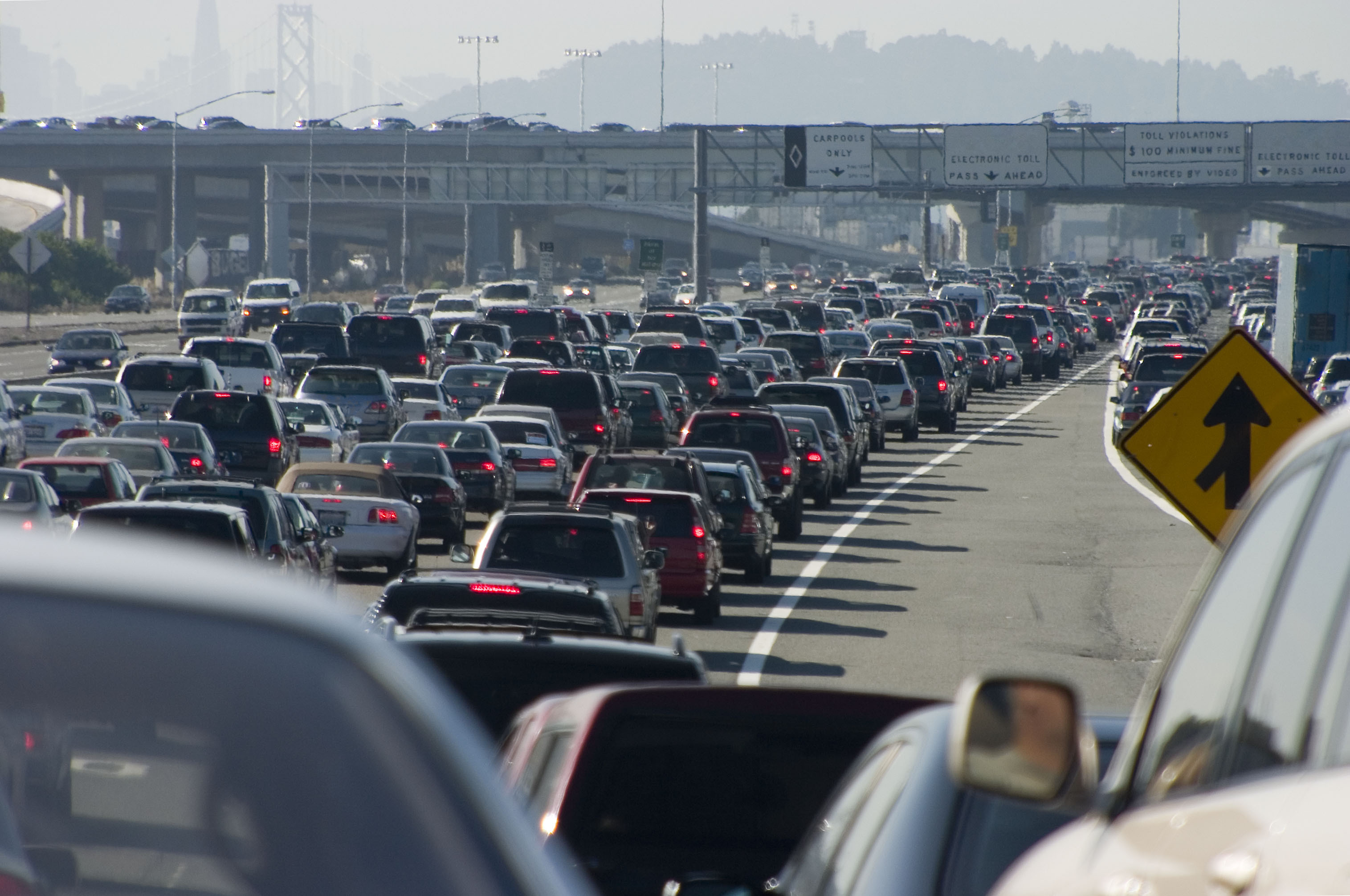 Heavy-rush-hour-traffic-congestion